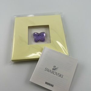 Swarovski crystal card butterfly